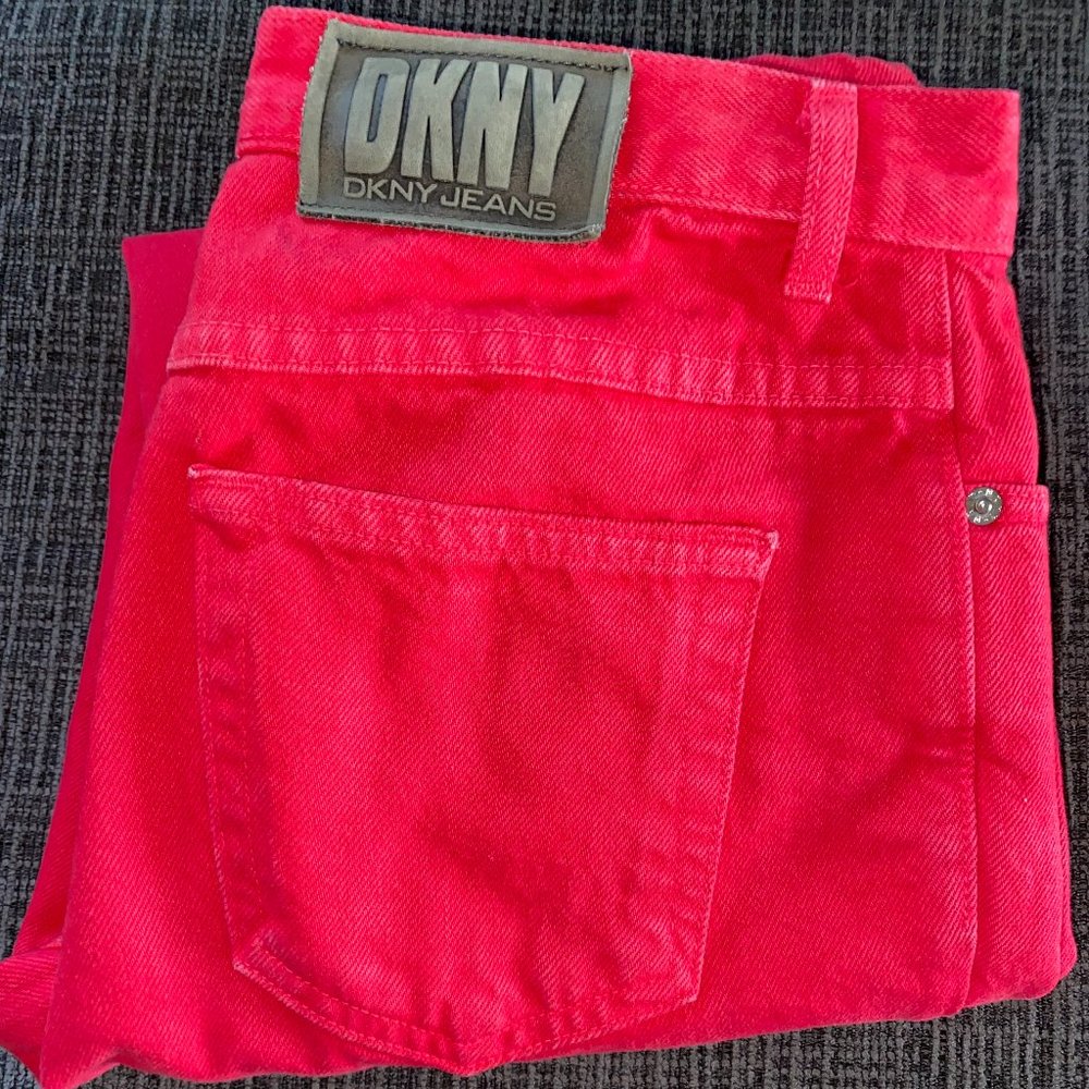 Red DKNY Jeans - Women's